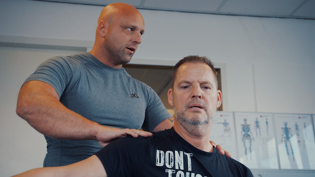Blessurebehandeling chronische nek pijn
